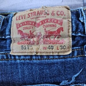 Levi's Blue Denim Jeans